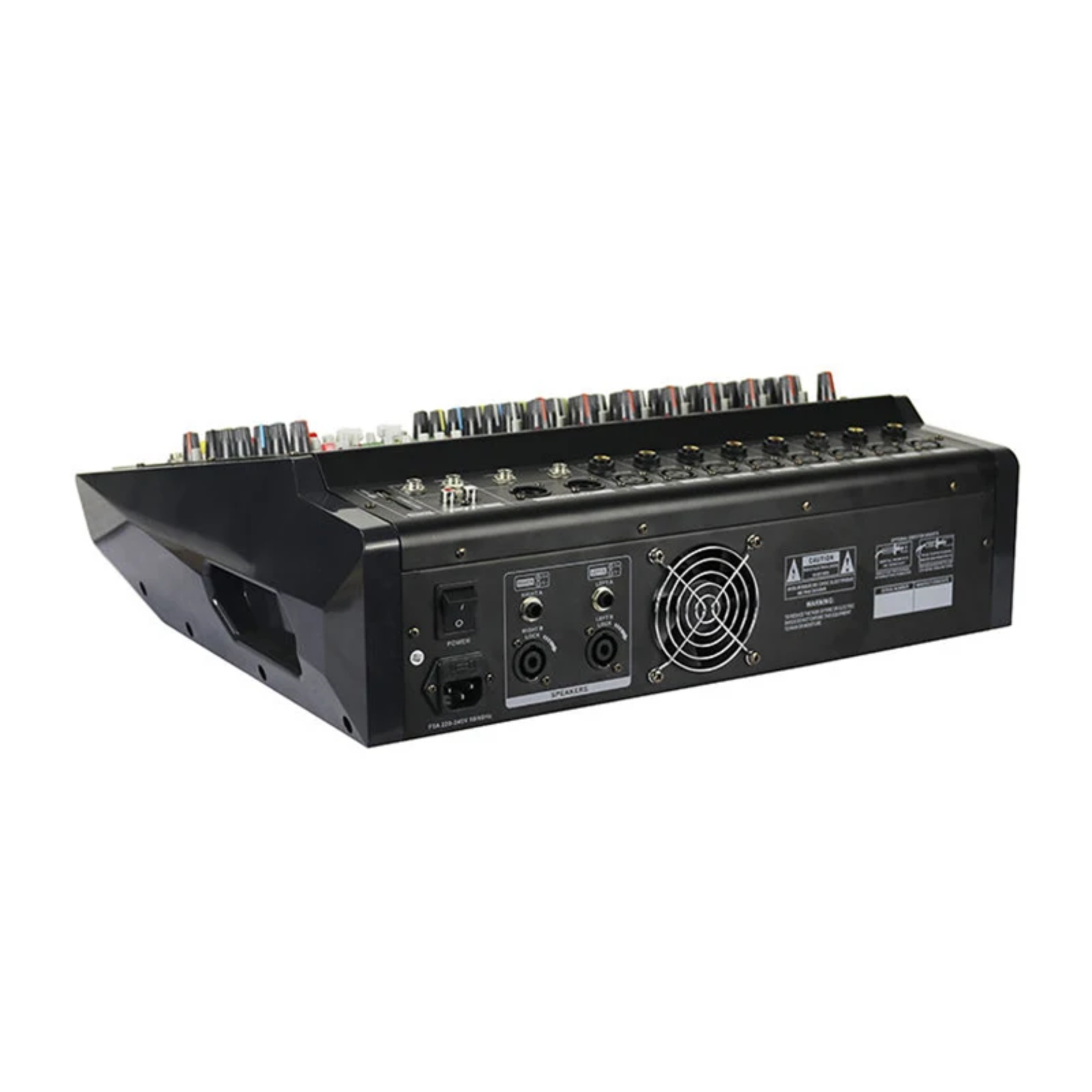 6 Channel professional powered mixer with usb Bluetooth and sound effects 